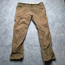 Kuhl Rydr Pants Men 38x30 Brown Heavyweight Cotton Vintage Patina Dye Distressed