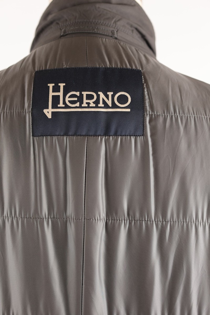$1,095 Herno Waterproof Padded Coat SZ 56/46 Taupe MINT | eBay $1,095 Herno Waterproof Padded Coat SZ 56/46 Taupe MINT | eBay
