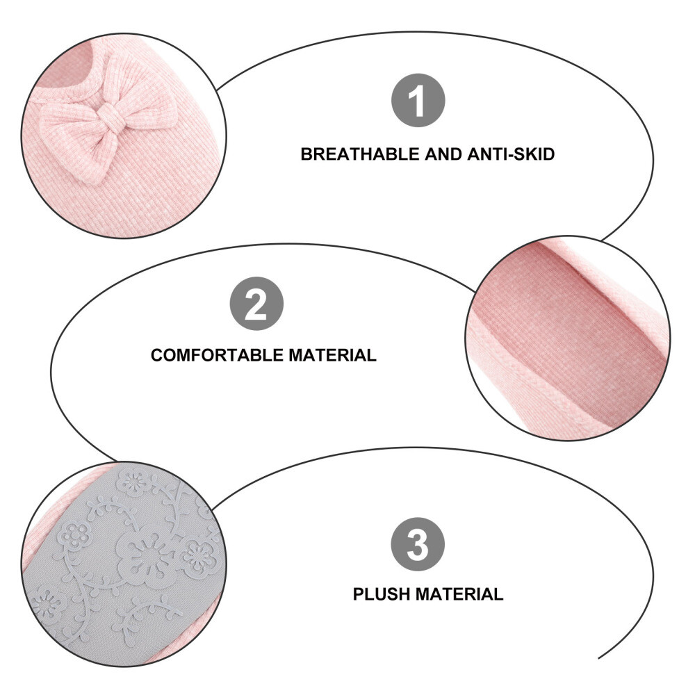 SAOLA 4 Paia Sottili Morbide Suola Scarpe Premaman Donna Casa Ciabatte per Camera da Letto