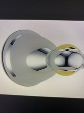 Delta H717CB BOTANICAL Shower Metal Lever Handle, CHROME AND BRASS