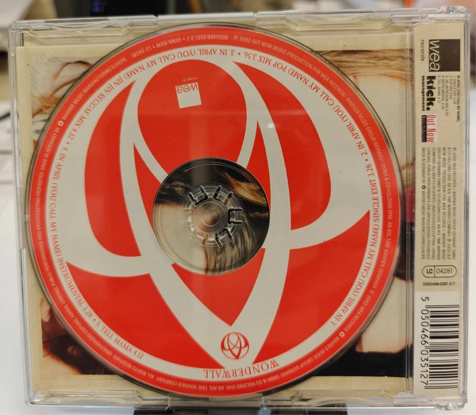 WONDERWALL - In April (You Call My Name) - Limited Edition inkl. Autogrammkarten - Bild 2 von 4