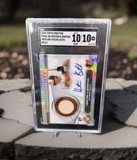 2024 Topps Pristine - Pristine Pieces Autograph Relics Heston Kjerstad #PPAR-HK 