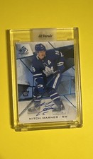 2021-22 Upper Deck SP Game Used - Mitch Marner #13 Blue Autographs (AU)