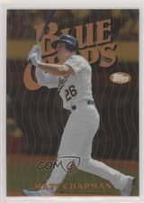 2019 Topps Finest Finest Blue Chips Gold Refractor /50 Matt Chapman #FBCMC fm0