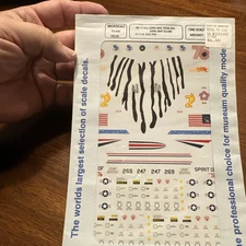 Superscale Decals 720450 1/72 Scale FB-111A & F-111E Aardvarks Bicentennial