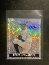 2025 Leaf 15th Anniversary National Félix  Hernández #48B-57 Silver Sparkles /15
