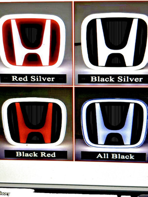 Led Honda Accord Emblem Set Front And Rear  Also  Japanese Accord Badge 2018-22
