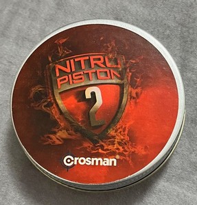 Crosman EMPTY Nitro Piston 2 Elite Ammo Tin BB Pellet Benjamin Air Rifle Gun