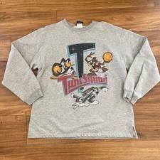 Space Jam Sweatshirt 1996 Tune Squad Looney Tunes Shirt Crewneck Mens Large VTG