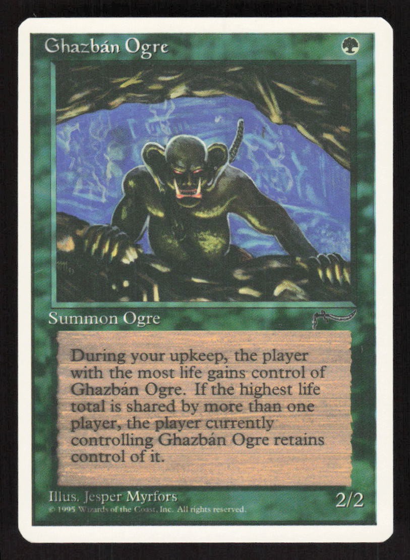 1995 Ghazban Ogre Chronicles MTG