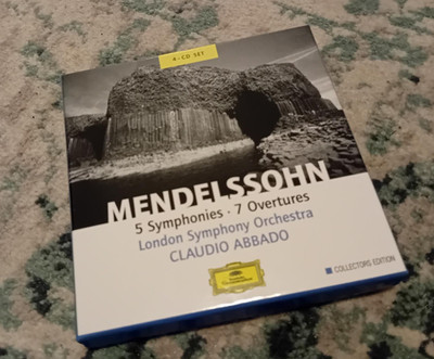 Box Set: Felix Mendelsson - 5 Symphonies, 7 Overtures - Claudio Abbado, LSO