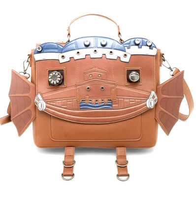  Studio Ghibli  Howl's Moving Castle Figural Castle Crossbody Handbag SEALED!