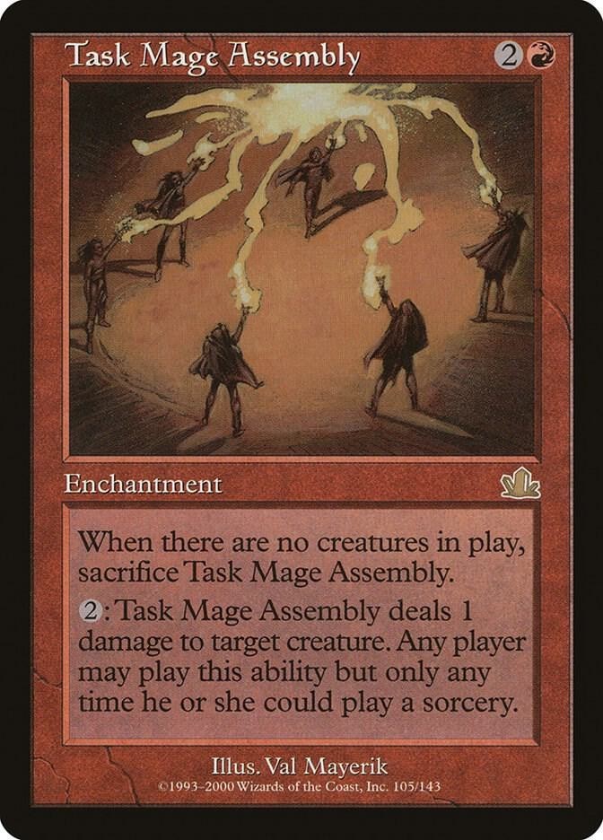 MTG - Task Mage Assembly FOIL (MP)