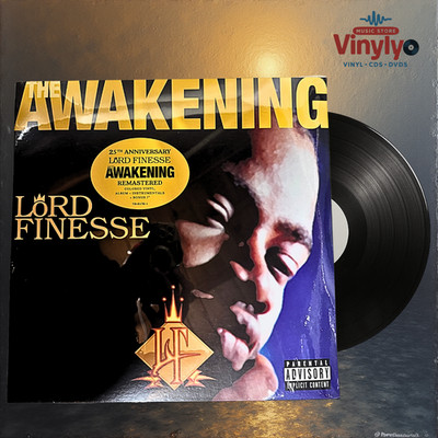 Lord Finesse The Awakening 25th Anniversary Remastered Colored Black Vinyl LP