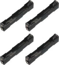 MECCANIXITY Battery Holder Box 4 x AA, 4 Slots with ON/Off Switch 9V... 