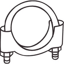 ORIGINAL® Bosal 250-265 Klemmstück, Abgasanlage