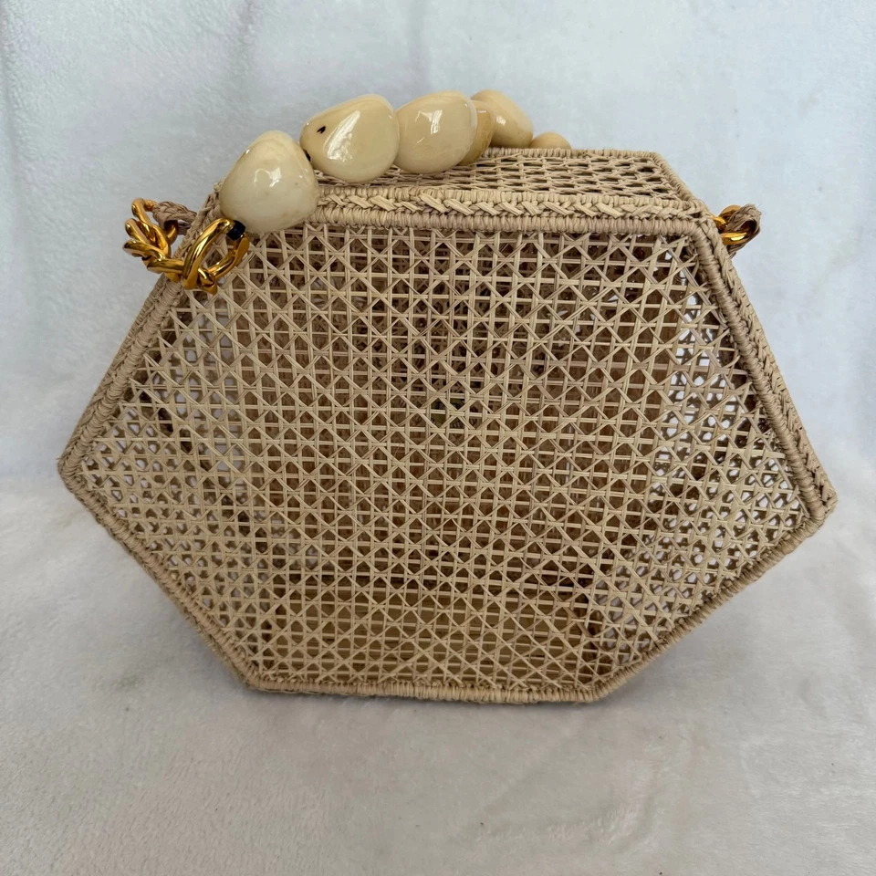 Bolso Bandolera Boho Macrame con Flecos Foto 3 de 4