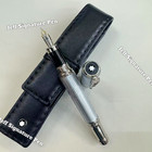 Bid Now MONTBLANC Fountain Writer Homage to Victor Hugo Leather Pouch Gift Set — photo 3