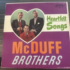 McDuff Brothers – Heartfelt Songs LP Record 1960 Sing Gospel 33RPM