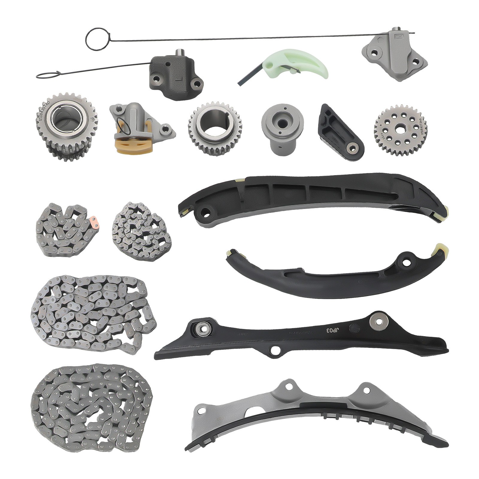 Timing Chain Kit For Maserati Ghibli Levante Quattroporte S 330bhp Q4 3.0L V6 US