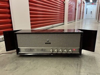 Vintage Rare 1965 JVC Nivico Model 6210 Tube AM FM Radio Fold-Out