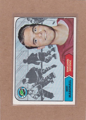 Bert Marshall #79 1968 Topps card