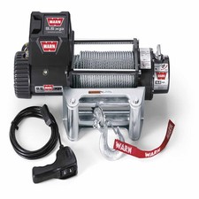 Warn 68500 Vehicle Mounted Vehicle Recovery Winch 9500 Lb Line Pull Capacity