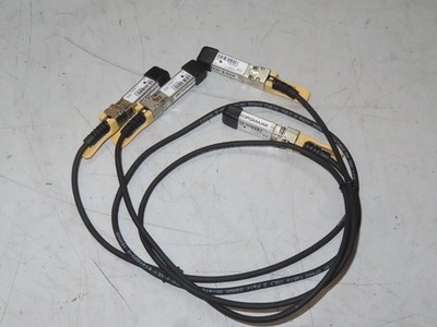Lot of 2 Cisco 1m Cisco 10G base-Cu SFP-H10GB-CU1M COPQAA4JAB 37-0960-03