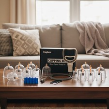 Cupping Set, Cupping Therapy Sets 32 Cups with Pump Suction Cupping Kit for Body