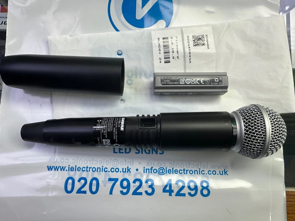 Shure - GLXD2+/SM58-Z4 - Digital Wireless Dual Band Handheld Transmitter - Image 3 of 4