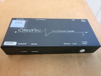 Cyberview VGA USB Cat5 KVM ExtenderCV-S101, No Power Cable