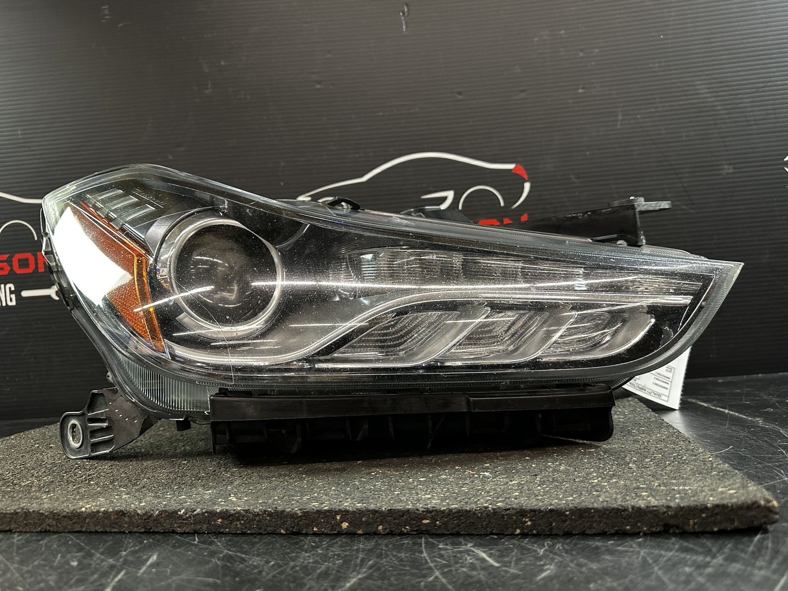 14-17 MASERATI GHIBLI PASSENGER RH BI-XENON HID LOW & HIGH BEAM HEAD LIGHT LAMP