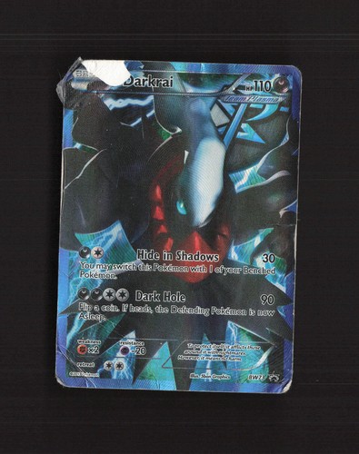 Darkrai BW73 Black & White Full Art Black Star Promo Holo Pokemon Card DMG