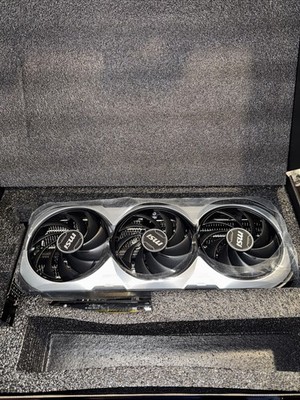 (FOR PARTS) MSI RTX 4090 Ventus 3X GPU With Box (Not Working With Dummy Core)