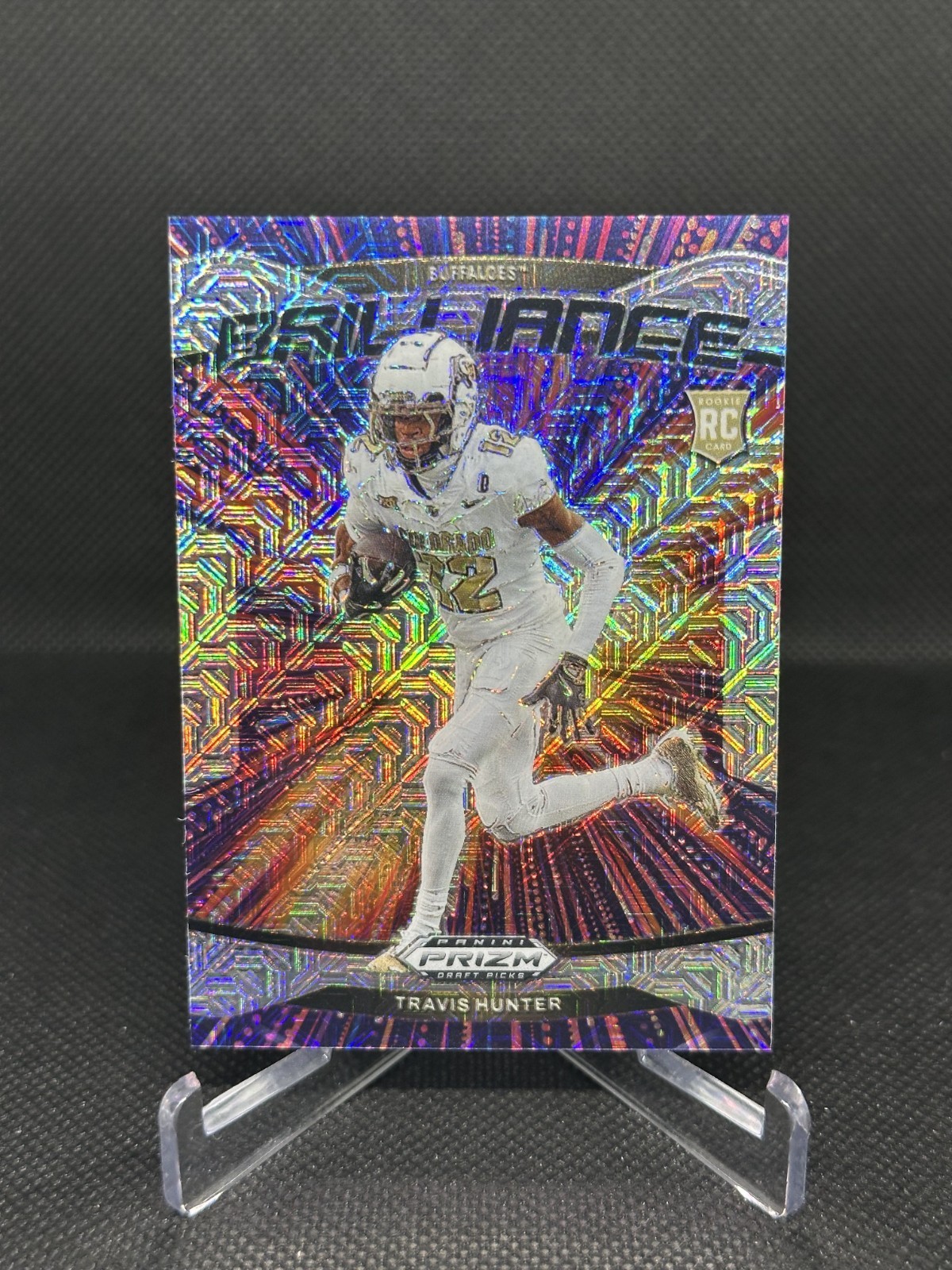 2025 Panini Prizm Draft Picks Travis Hunter Brilliance Mojo /25 Colorado