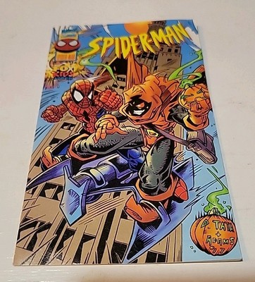 SPIDERMAN TOWER OF TERROR 1 NM 1997 FOX KIDS VIDEO MINI GIVEAWAY PROMO AMAZING