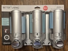 Better Living Products 3 Chamber Soap and Shower Dispenser - NEW SEE DESCRIPTION
