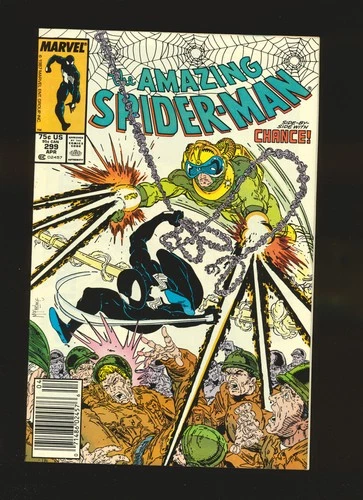 Amazing Spider-Man # 299 Newsstand 1st brief Venom Todd McFarlane art VF/NM Cond