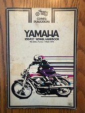 Clymer Yamaha Service Repair Handbook Twins 90-350cc 1965-1974 VJMC AHRMA