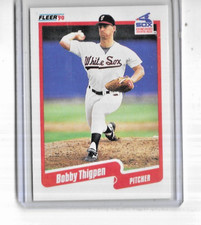 1990 Fleer #549 Bobby Thigpen Chicago White Sox Rookie
