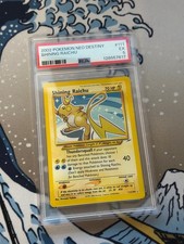 Shining Raichu 111/105 Rare 2002 Pokemon Card Neo Destiny Vintage WOTC New Cert
