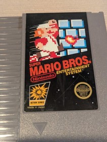 Cartucho Super Mario Bros. Nintendo (NES 1985) funciona con funda OEM