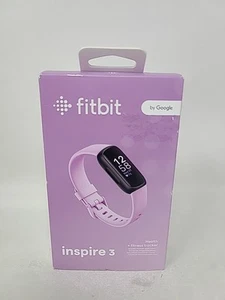 Fitbit Inspire 3 Lilac Bliss Taux de santé Fitness NEW FACTORY SEALED