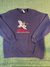 Vintage Ducks Unlimited Mallard Wood Duck Redhead Sweatshirt Large