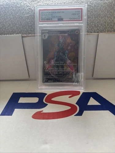 Ceruledge Surging Sparks Illustration 197/191 PSA 10