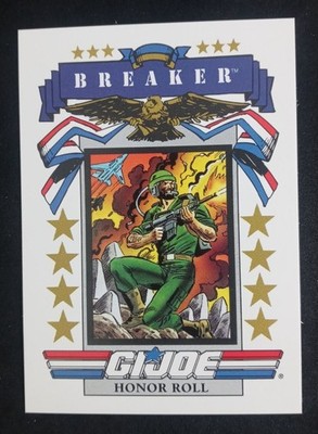 1991 Impel G.I. Joe Series 1 Honor Roll Breaker Card #183