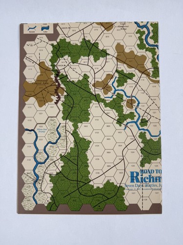 Strategy & Tactics #60 - Road to Richmond - SPI Magazin mit Spiel gelocht PCS - Bild 13 von 19