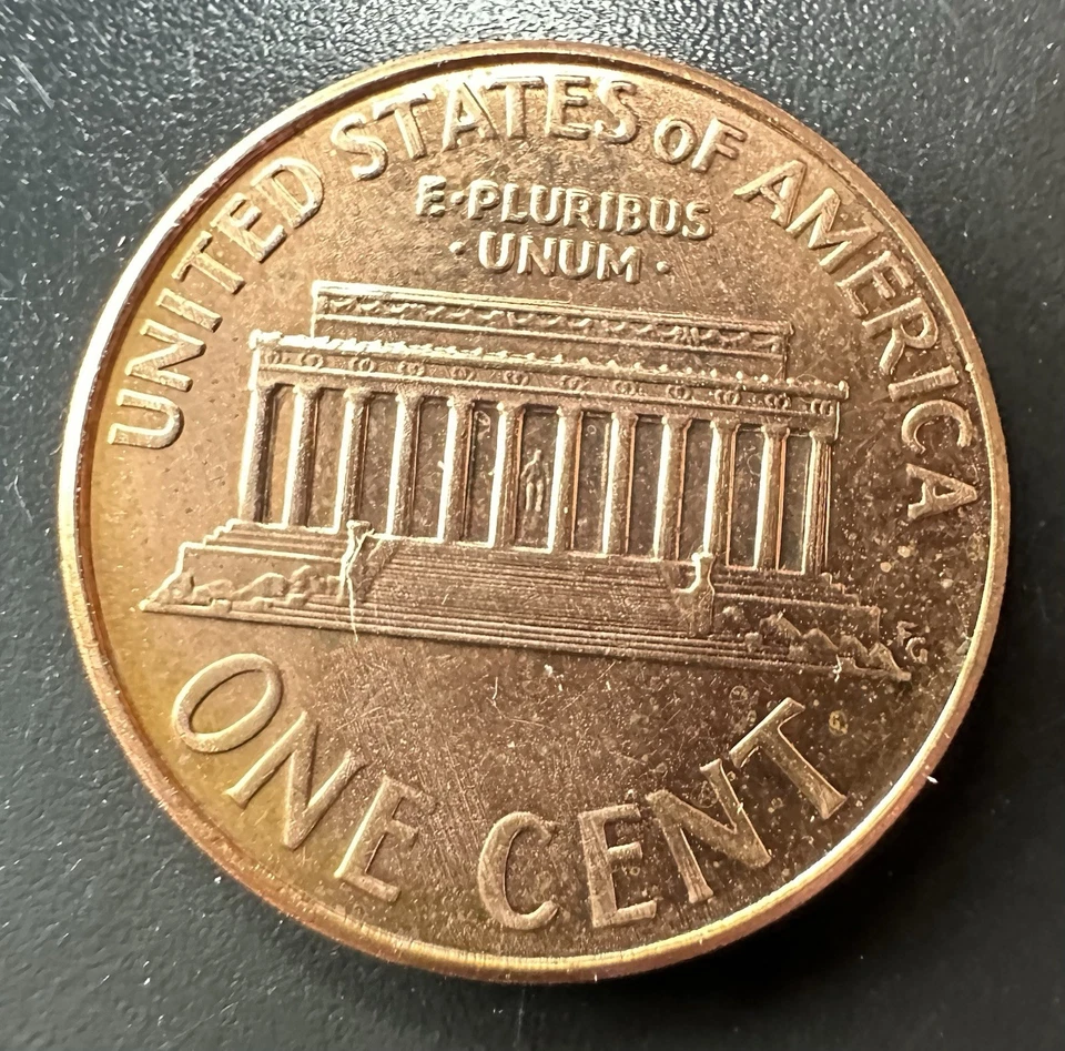 2008 P Double Ear/Nose Lincoln Memorial Cent Penny  MS A-315 - Image 4 of 4