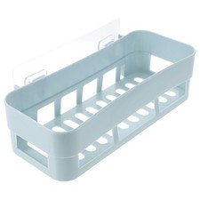 No-drilling Removable Bathroom Wall Shelf Storage Rack Adhesive Shower Shelves