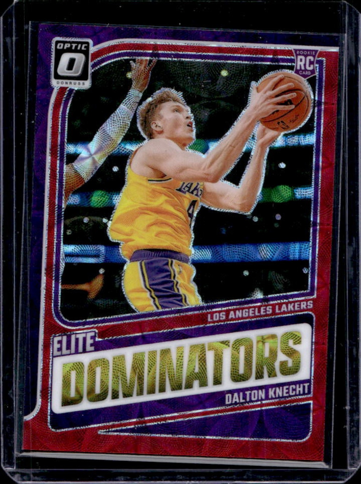 2024-25 Donruss Optic Dalton Knecht Elite Dominators RC Red International #15